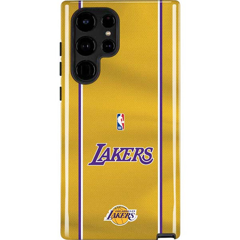NBA Los Angeles Lakers Jersey Galaxy S25 Ultra Impact Case